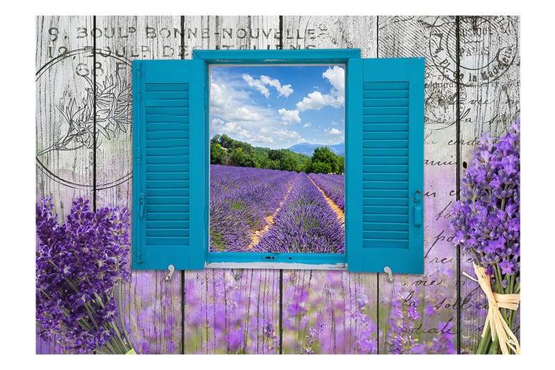 Valokuvatapetti Lavender Recollection 300x210 - Artgeist sp. z o. o. - Sisustustuotteet - Seinäkoristeet - Tapetit - Valokuvatapetit