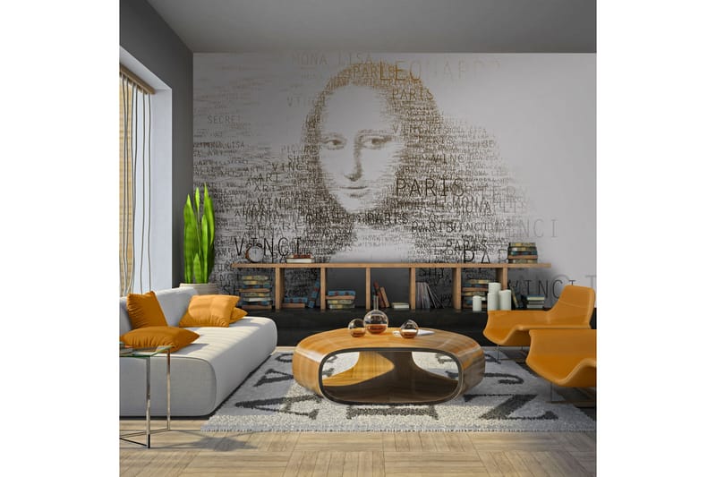 Valokuvatapetti Leonardo Da Vincin päiväkirja 300x231 - Artgeist sp. z o. o. - Sisustustuotteet - Seinäkoristeet - Tapetit - Valokuvatapetit