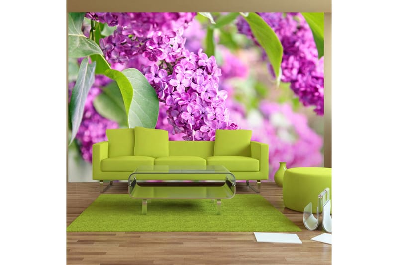 Valokuvatapetti Lilac Flowers 400x280, Artgeist sp. z o. o.
