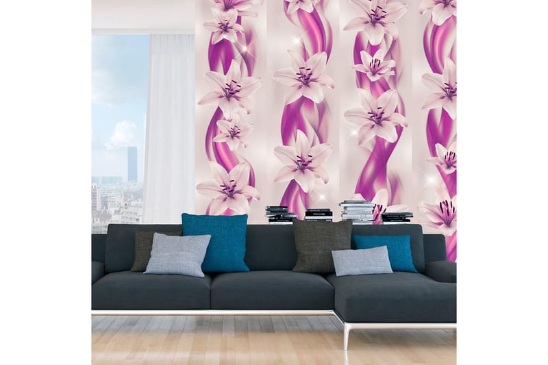 Valokuvatapetti Lilac Stream 50x1000, Artgeist sp. z o. o.