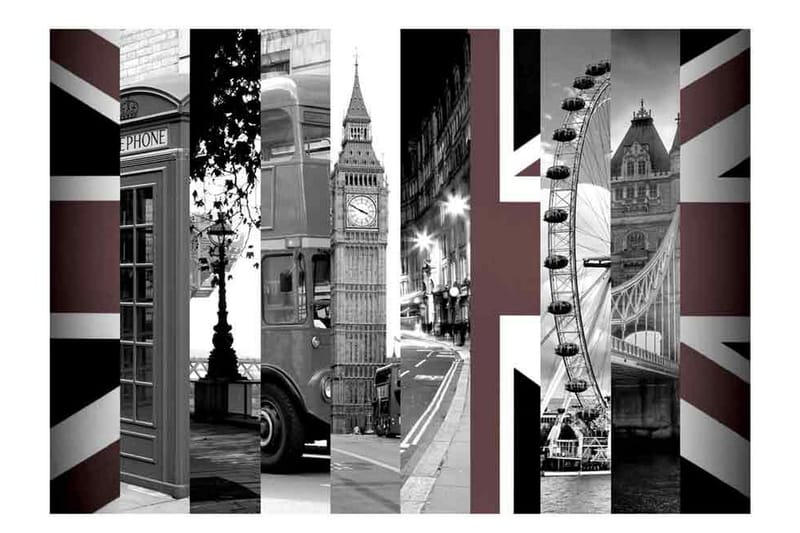 Valokuvatapetti London Symbols 300x210 - Artgeist sp. z o. o. - Sisustustuotteet - Seinäkoristeet - Tapetit - Valokuvatapetit