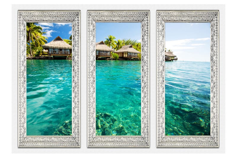 Valokuvatapetti Lonely Island 250x175 - Artgeist sp. z o. o. - Sisustustuotteet - Seinäkoristeet - Tapetit - Valokuvatapetit