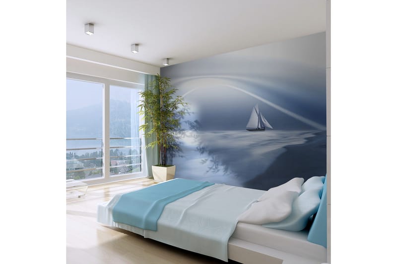 Valokuvatapetti Lonely Sail Drifting 250x193, Artgeist sp. z o. o.