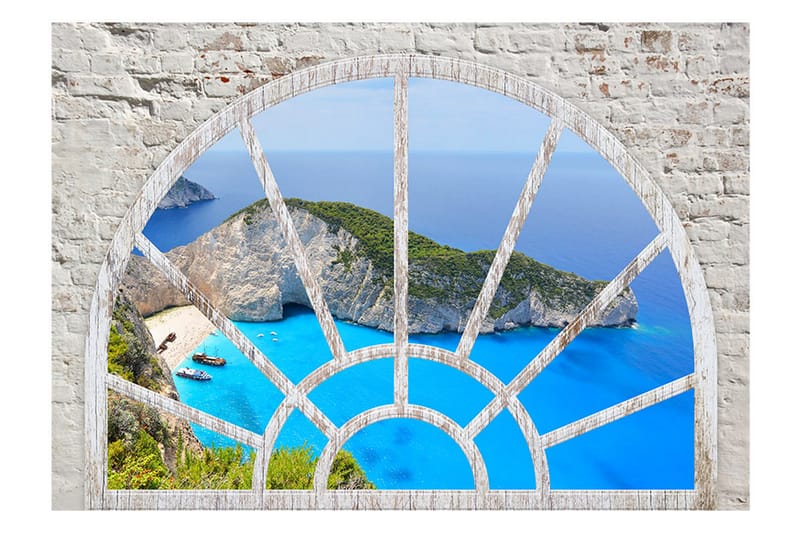 Valokuvatapetti Look At The Island Of Dreams 350x245 - Artgeist sp. z o. o. - Sisustustuotteet - Seinäkoristeet - Tapetit - Valokuvatapetit