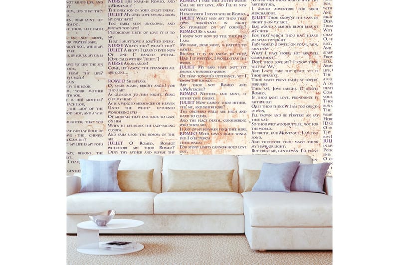 Valokuvatapetti Love Language 50x1000, Artgeist sp. z o. o.