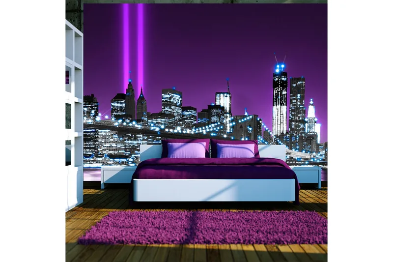 Valokuvatapetti Luminous Manhattan 100x70, Artgeist sp. z o. o.