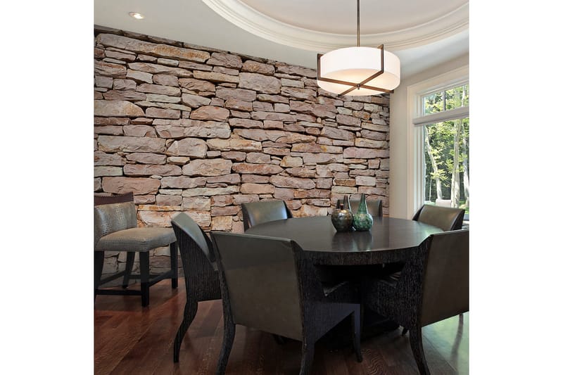 Valokuvatapetti Luonnonkivi Seinä 250x193, Artgeist sp. z o. o.