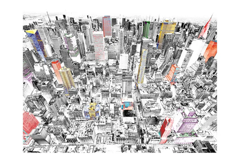 Valokuvatapetti Luonnos New York 400x309, Artgeist sp. z o. o.