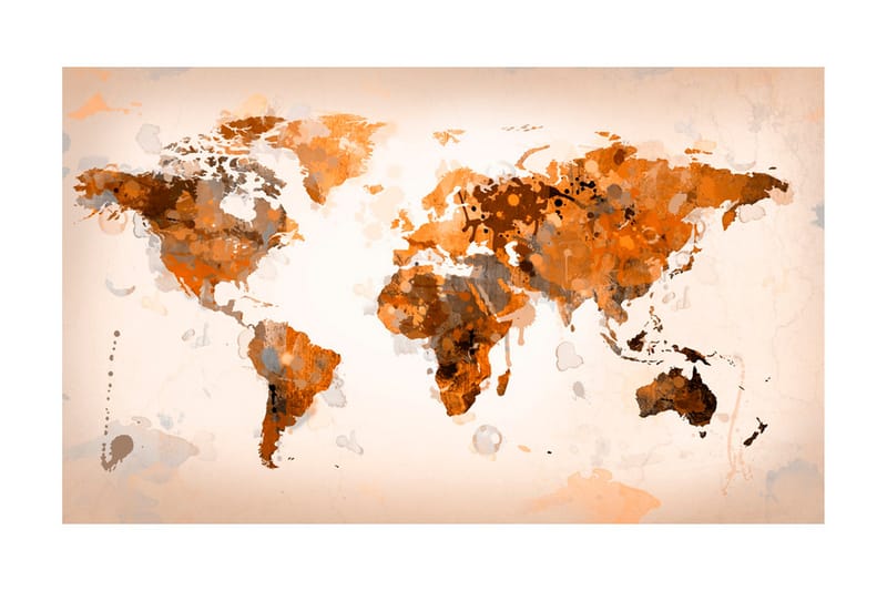 Valokuvatapetti Maailman ruskeat nyanssit 450x270 - Artgeist sp. z o. o. - Sisustustuotteet - Seinäkoristeet - Tapetit - Valokuvatapetit
