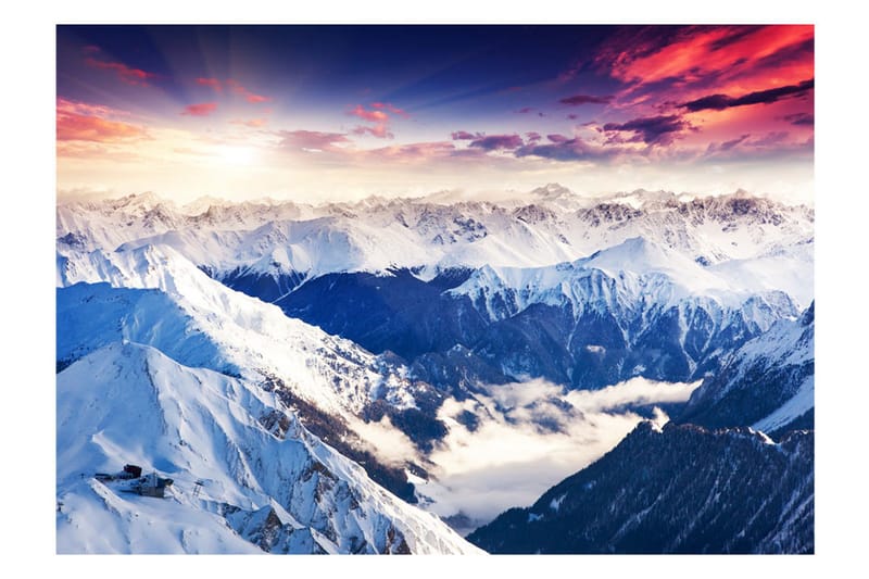 Valokuvatapetti Magnificent Alps 100x70 - Artgeist sp. z o. o. - Sisustustuotteet - Seinäkoristeet - Tapetit - Valokuvatapetit
