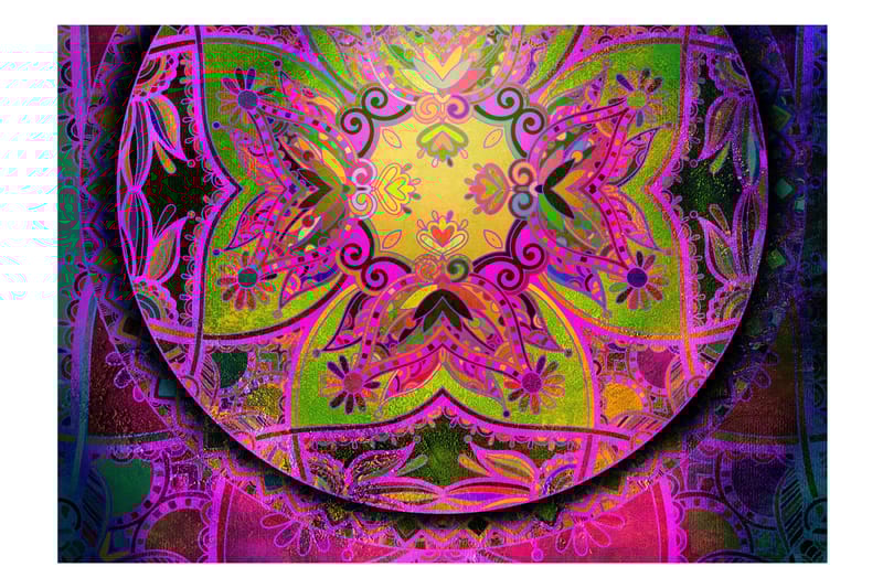 Valokuvatapetti Mandala Pink Expression 300x210 - Artgeist sp. z o. o. - Sisustustuotteet - Seinäkoristeet - Tapetit - Valokuvatapetit