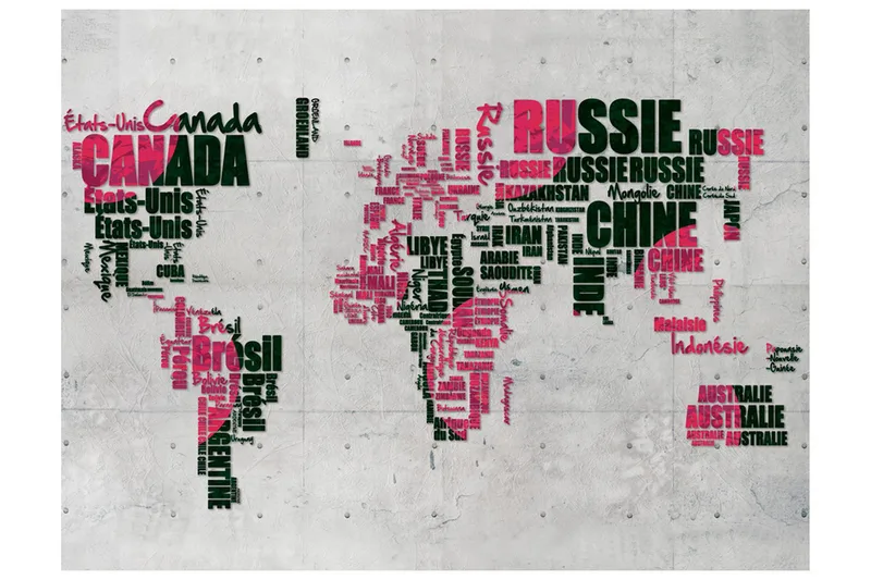 Valokuvatapetti Matkojen maailma 350x270 - Artgeist sp. z o. o. - Sisustustuotteet - Seinäkoristeet - Tapetit - Valokuvatapetit