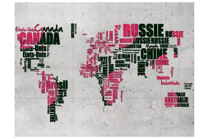 Valokuvatapetti Matkojen maailma 350x270 - Artgeist sp. z o. o. - Sisustustuotteet - Seinäkoristeet - Tapetit - Valokuvatapetit