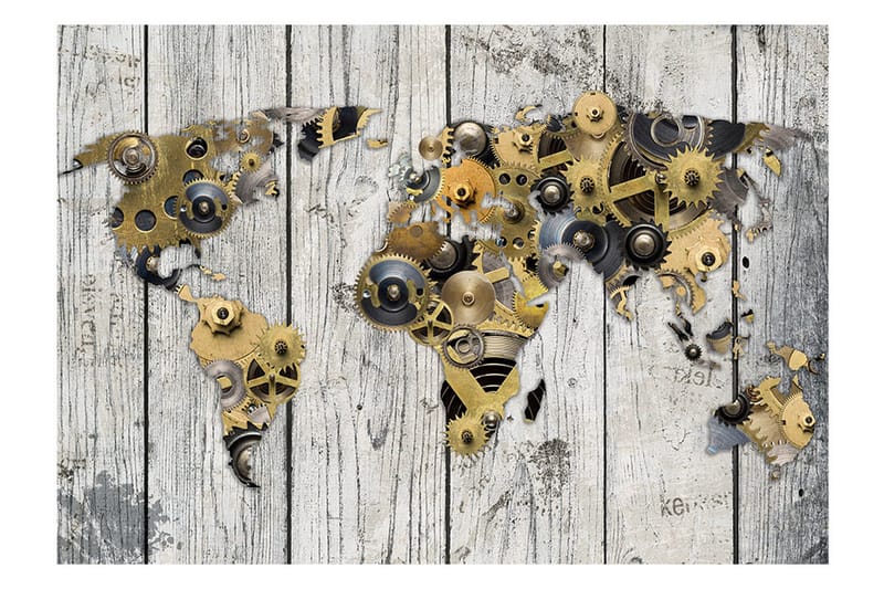 Valokuvatapetti Mechanical World 400x280 - Artgeist sp. z o. o. - Sisustustuotteet - Seinäkoristeet - Tapetit - Valokuvatapetit