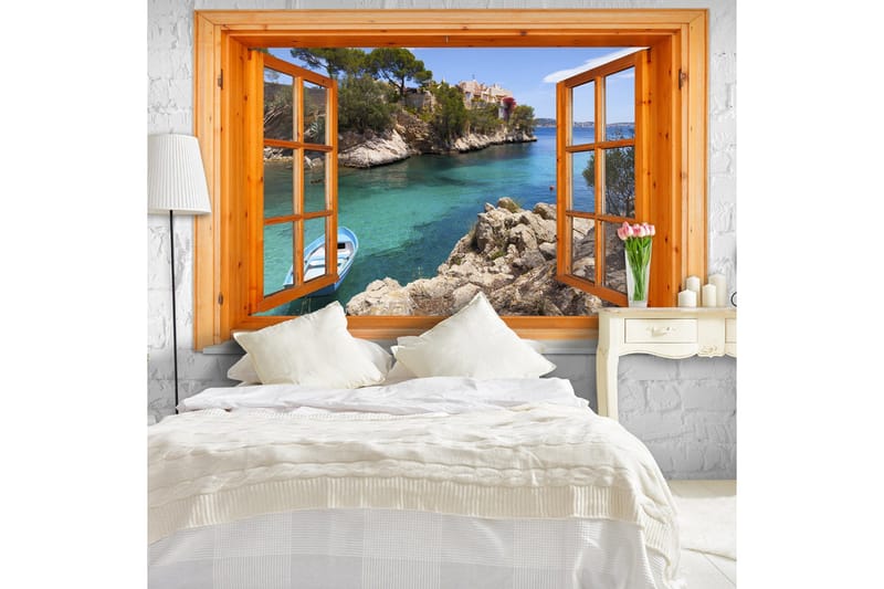 Valokuvatapetti Mediterranean Landscape 150x105, Artgeist sp. z o. o.