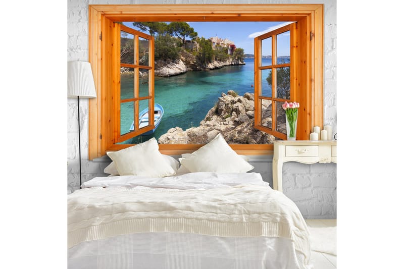 Valokuvatapetti Mediterranean Landscape 350x245 - Artgeist sp. z o. o. - Sisustustuotteet - Seinäkoristeet - Tapetit - Valokuvatapetit
