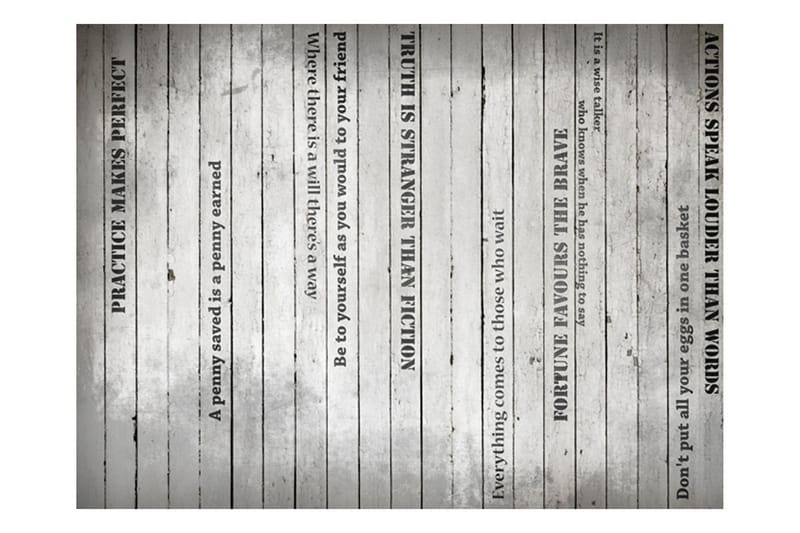 Valokuvatapetti Memorable Quotes 250x193 - Artgeist sp. z o. o. - Sisustustuotteet - Seinäkoristeet - Tapetit - Valokuvatapetit