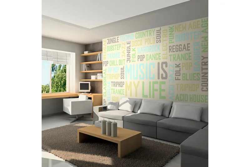 Valokuvatapetti Mixture of musical styles 250x193, Artgeist sp. z o. o.