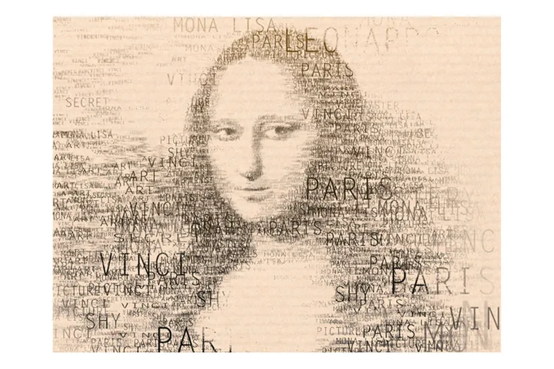 Valokuvatapetti Mona Lisa Thinking 200x154, Artgeist sp. z o. o.