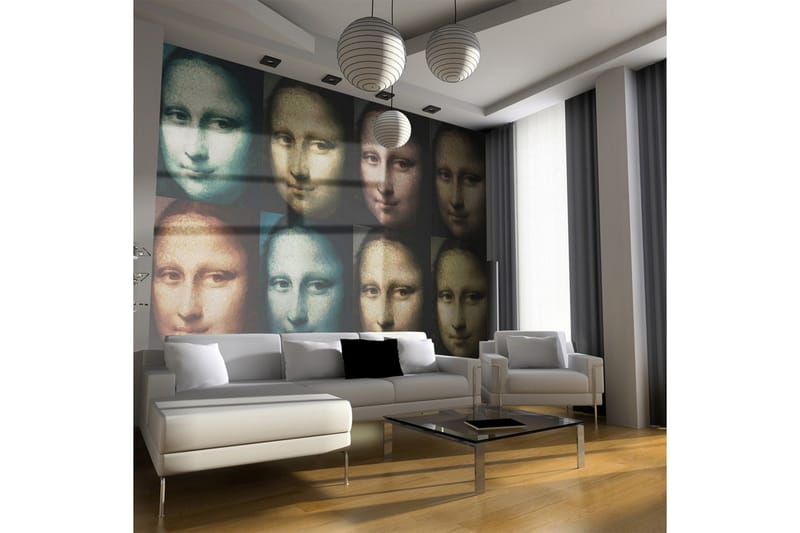 Valokuvatapetti Mona Lisa Pop Art 250x193, Artgeist sp. z o. o.