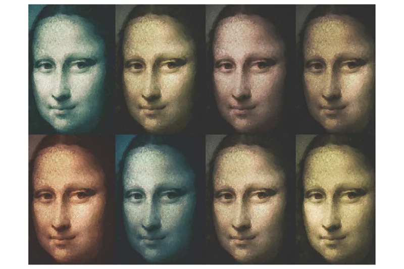 Valokuvatapetti Mona Lisa Pop Art 300x231 - Artgeist sp. z o. o. - Sisustustuotteet - Seinäkoristeet - Tapetit - Valokuvatapetit