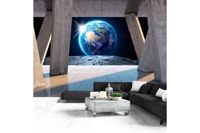 Valokuvatapetti Moon Walk 300x210 - Artgeist sp. z o. o. - Sisustustuotteet - Seinäkoristeet - Tapetit - Valokuvatapetit