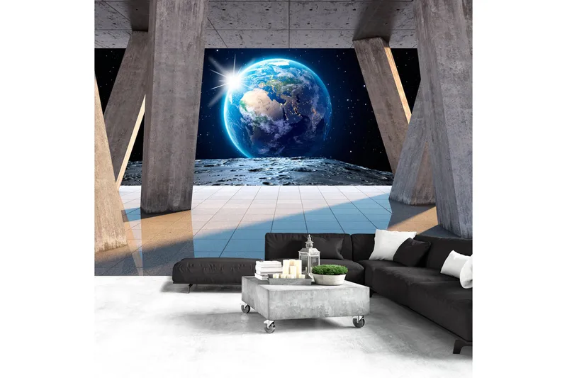 Valokuvatapetti Moon Walk 350x245, Artgeist sp. z o. o.