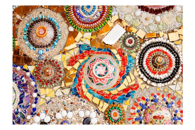 Valokuvatapetti Moroccan Mosaic 150x105 - Artgeist sp. z o. o. - Sisustustuotteet - Seinäkoristeet - Tapetit - Valokuvatapetit