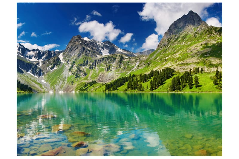 Valokuvatapetti Mountain Lake 250x193, Artgeist sp. z o. o.