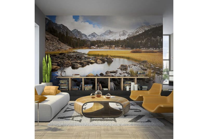 Valokuvatapetti Mountain Stream 250x193 - Artgeist sp. z o. o. - Sisustustuotteet - Seinäkoristeet - Tapetit - Valokuvatapetit