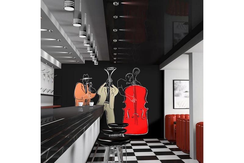 Valokuvatapetti Musical Instruments Jazz 200x154, Artgeist sp. z o. o.