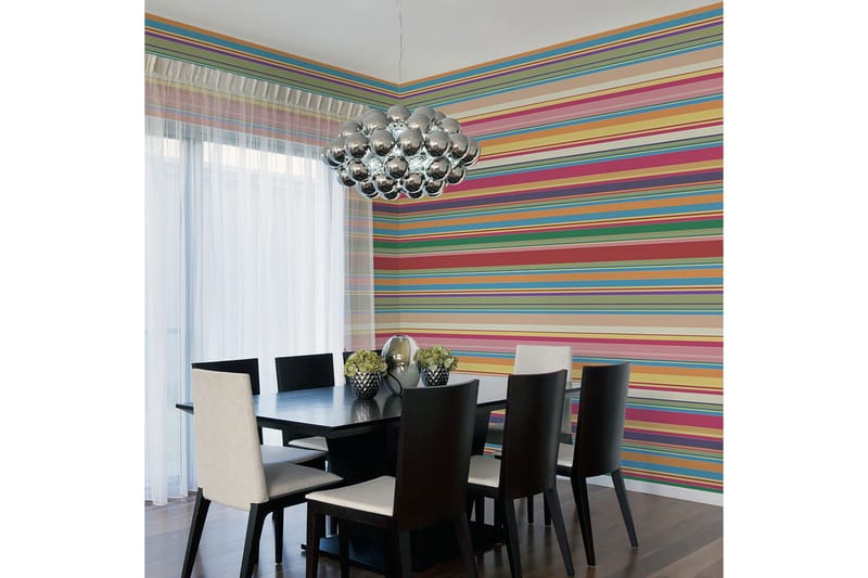 Valokuvatapetti Muted Stripes 250x193, Artgeist sp. z o. o.