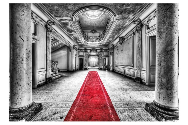 Valokuvatapetti Mystery Marble Black And White 400x280, Artgeist sp. z o. o.