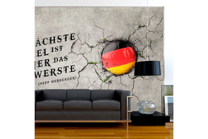 Valokuvatapetti Nächste Das Spiel Ist Immer 100x70, Artgeist sp. z o. o.