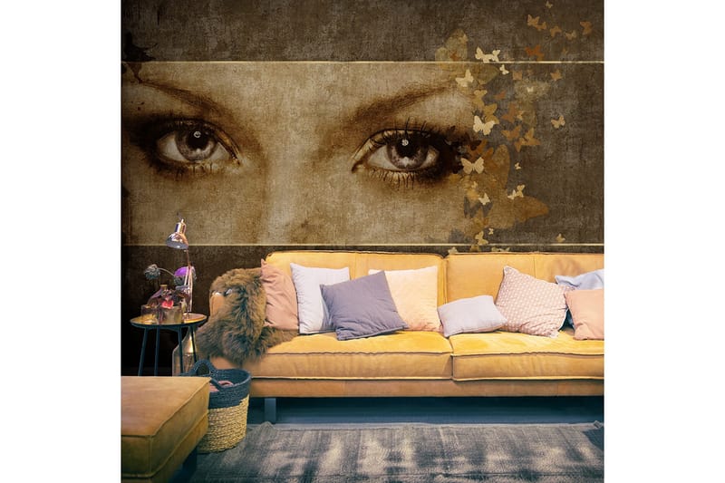 Valokuvatapetti Nainen ja Perhoset 200x154, Artgeist sp. z o. o.