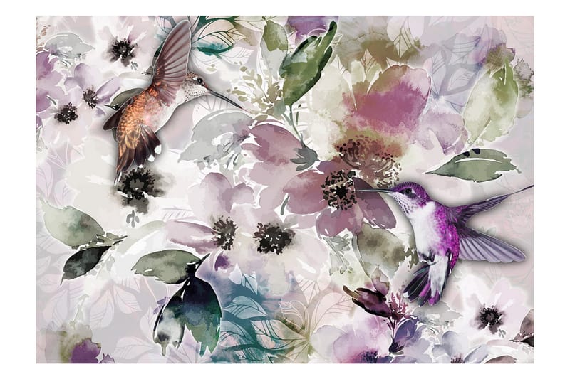 Valokuvatapetti Nature In Watercolor 150x105 - Artgeist sp. z o. o. - Sisustustuotteet - Seinäkoristeet - Tapetit - Valokuvatapetit