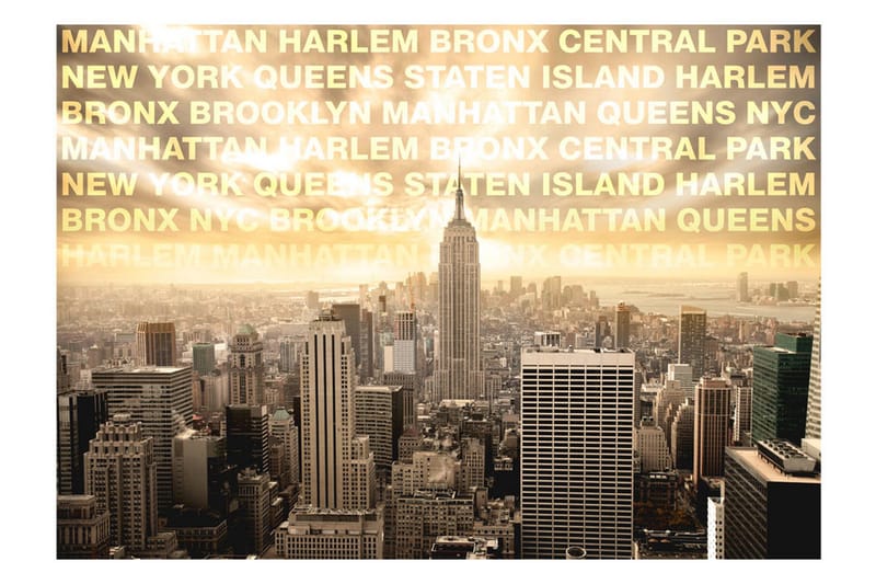 Valokuvatapetti Neighborhoods Of New York 150x105 - Artgeist sp. z o. o. - Sisustustuotteet - Seinäkoristeet - Tapetit - Valokuvatapetit
