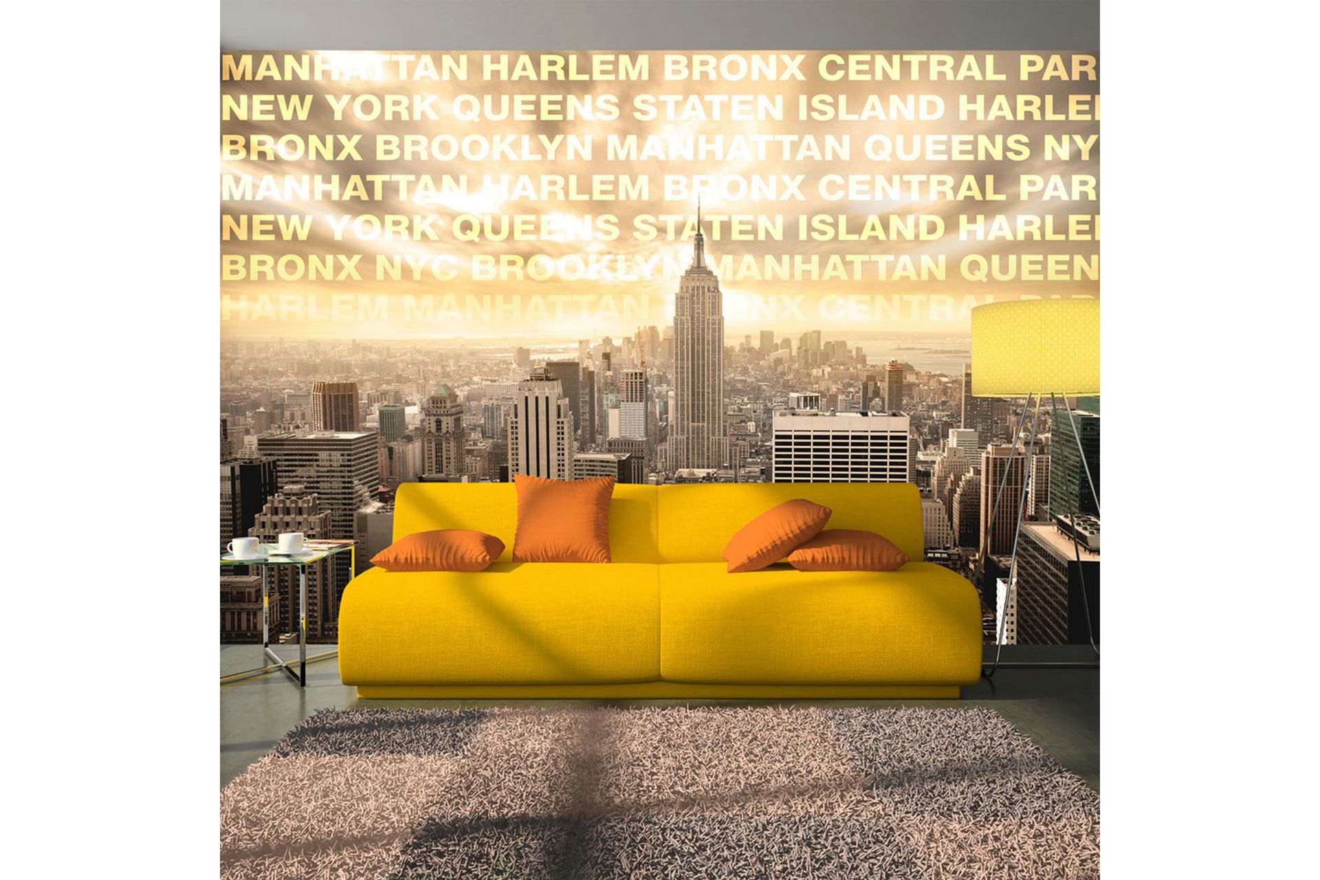 Valokuvatapetti Neighborhoods Of New York 350x245 - Artgeist sp. z o. o. - Sisustustuotteet - Seinäkoristeet - Tapetit - Valokuvatapetit
