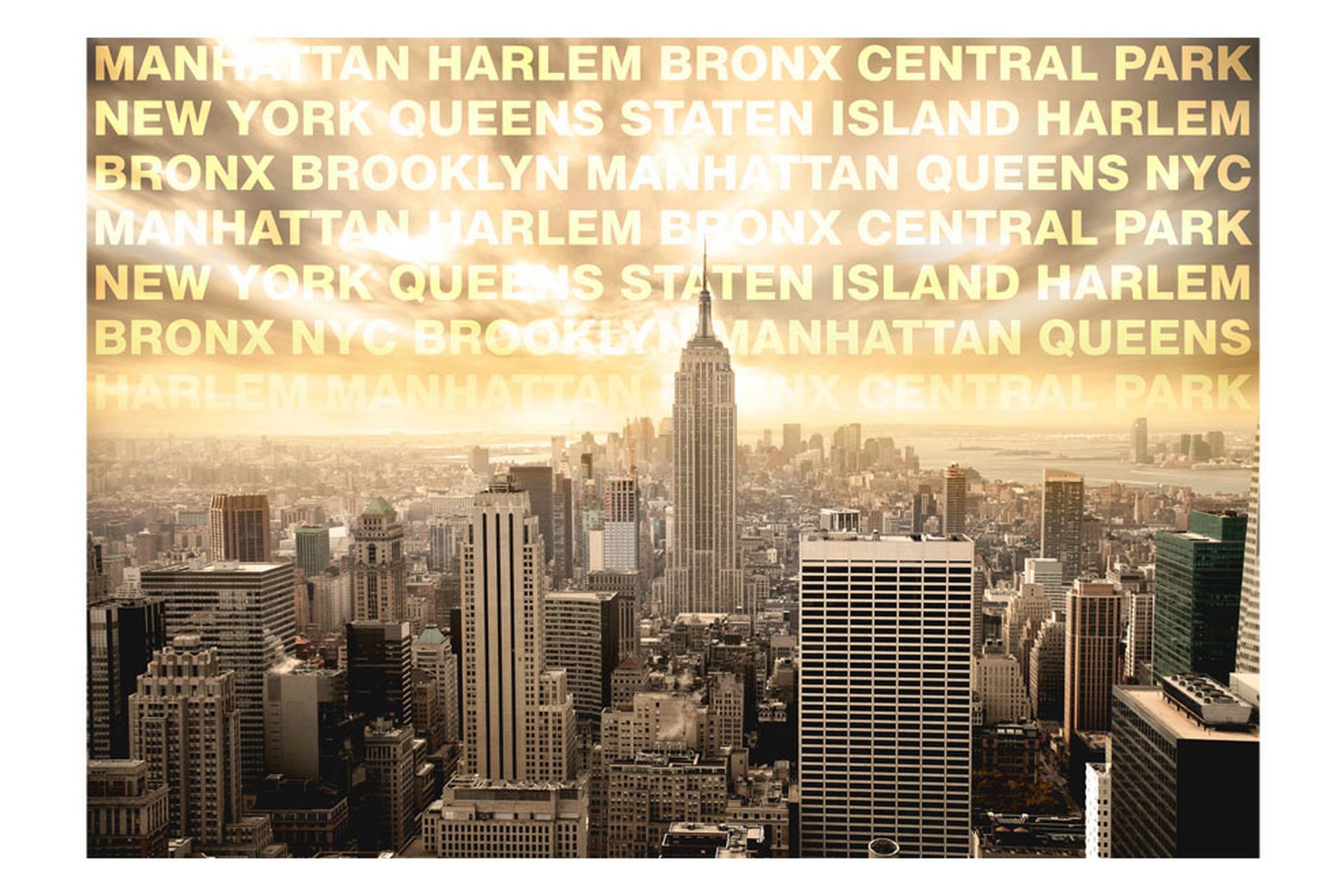 Valokuvatapetti Neighborhoods Of New York 350x245 - Artgeist sp. z o. o. - Sisustustuotteet - Seinäkoristeet - Tapetit - Valokuvatapetit