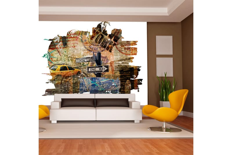 Valokuvatapetti New York Collage 300x231 - Artgeist sp. z o. o. - Sisustustuotteet - Seinäkoristeet - Tapetit - Valokuvatapetit