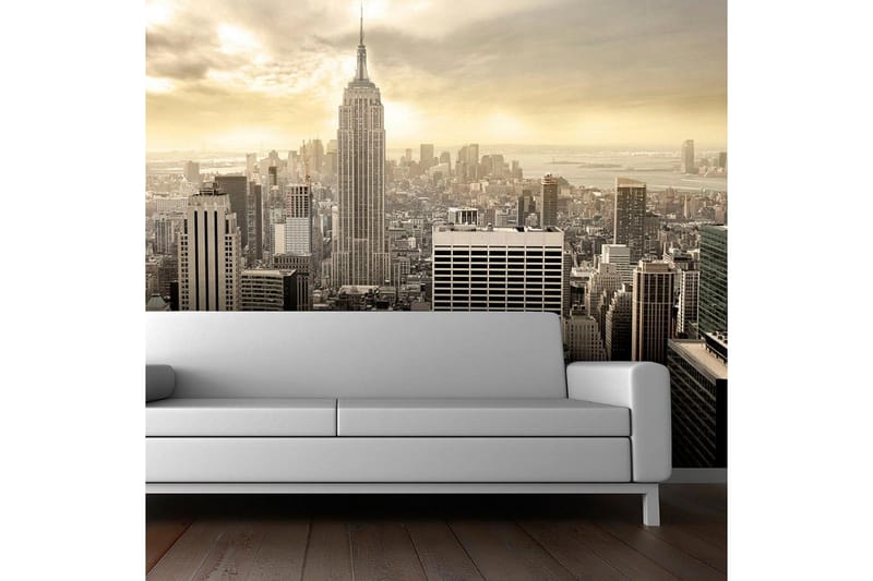 Valokuvatapetti New York Manhattan Auringonnousu 450x270 - Artgeist sp. z o. o. - Sisustustuotteet - Seinäkoristeet - Tapetit - Valokuvatapetit