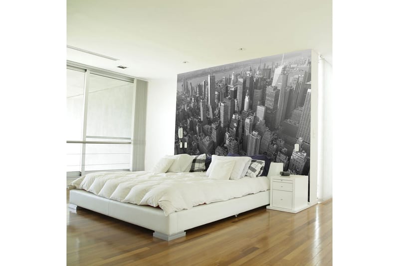 Valokuvatapetti New York Skyscrapersd Bird's Eye 250x193 - Artgeist sp. z o. o. - Sisustustuotteet - Seinäkoristeet - Tapetit - Valokuvatapetit