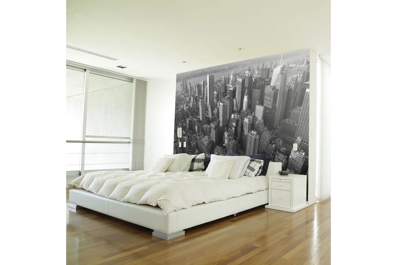 Valokuvatapetti New York Skyscrapersd Bird's Eye 350x270 - Artgeist sp. z o. o. - Sisustustuotteet - Seinäkoristeet - Tapetit - Valokuvatapetit