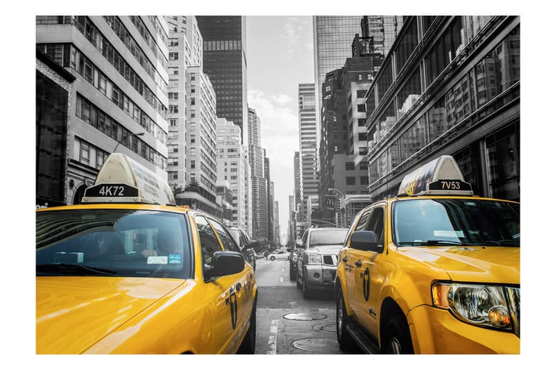 Valokuvatapetti New York Taxi 400x280 - Artgeist sp. z o. o. - Sisustustuotteet - Seinäkoristeet - Tapetit - Valokuvatapetit