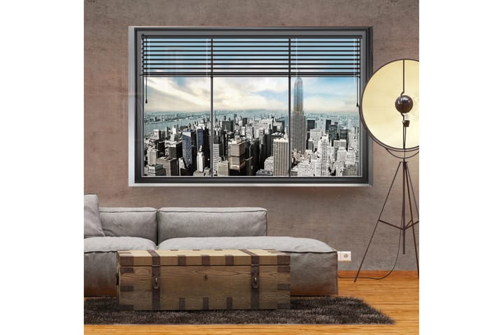 Valokuvatapetti New York Window 300x210 - Artgeist sp. z o. o. - Valokuvatapetit
