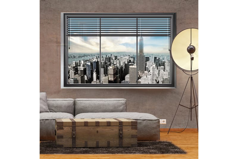 Valokuvatapetti New York Window 350x245, Artgeist sp. z o. o.