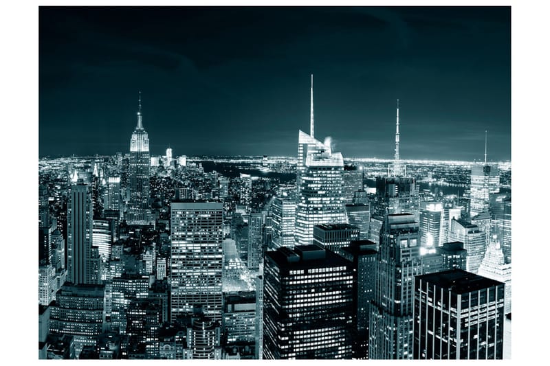 Valokuvatapetti New York Yöelämää 350x270, Artgeist sp. z o. o.