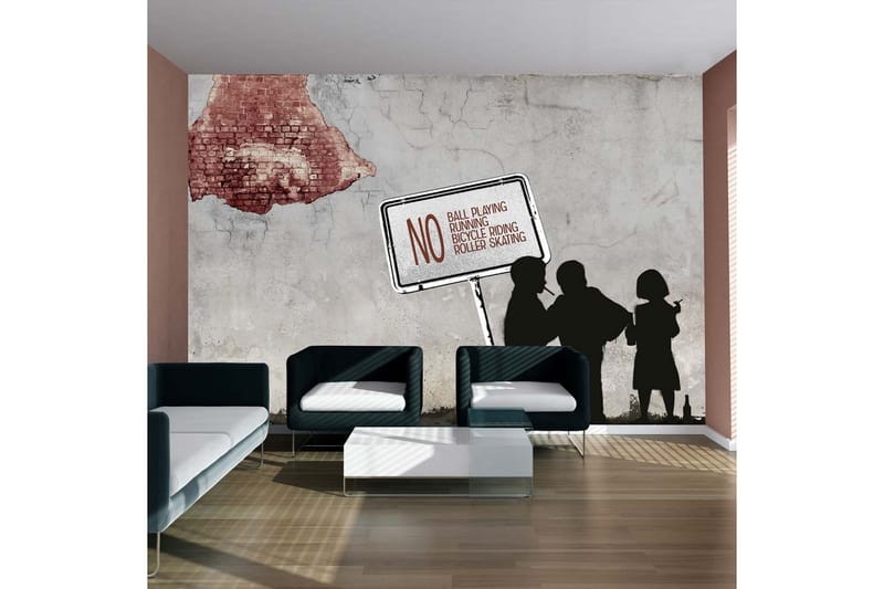 Valokuvatapetti No Ball Playing 200x140 - Artgeist sp. z o. o. - Sisustustuotteet - Seinäkoristeet - Tapetit - Valokuvatapetit
