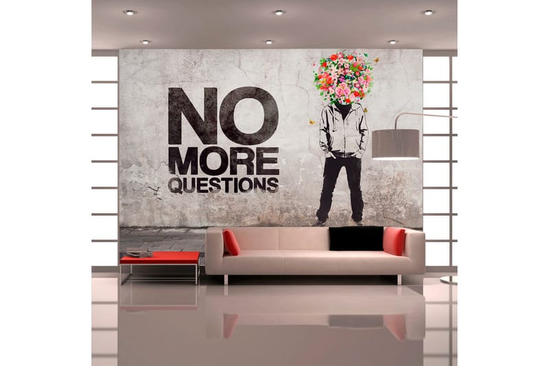 Valokuvatapetti No More Questions 300x210 - Artgeist sp. z o. o. - Sisustustuotteet - Seinäkoristeet - Tapetit - Valokuvatapetit