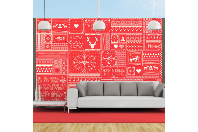 Valokuvatapetti Norwegian Composition 100x70 - Artgeist sp. z o. o. - Sisustustuotteet - Seinäkoristeet - Tapetit - Valokuvatapetit